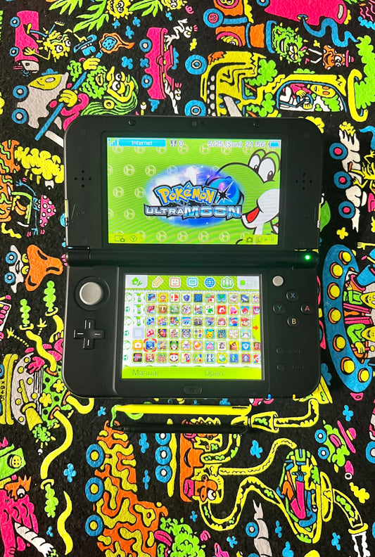 New 3DS XL Lime Green - Modded *LIMITED EDITION*