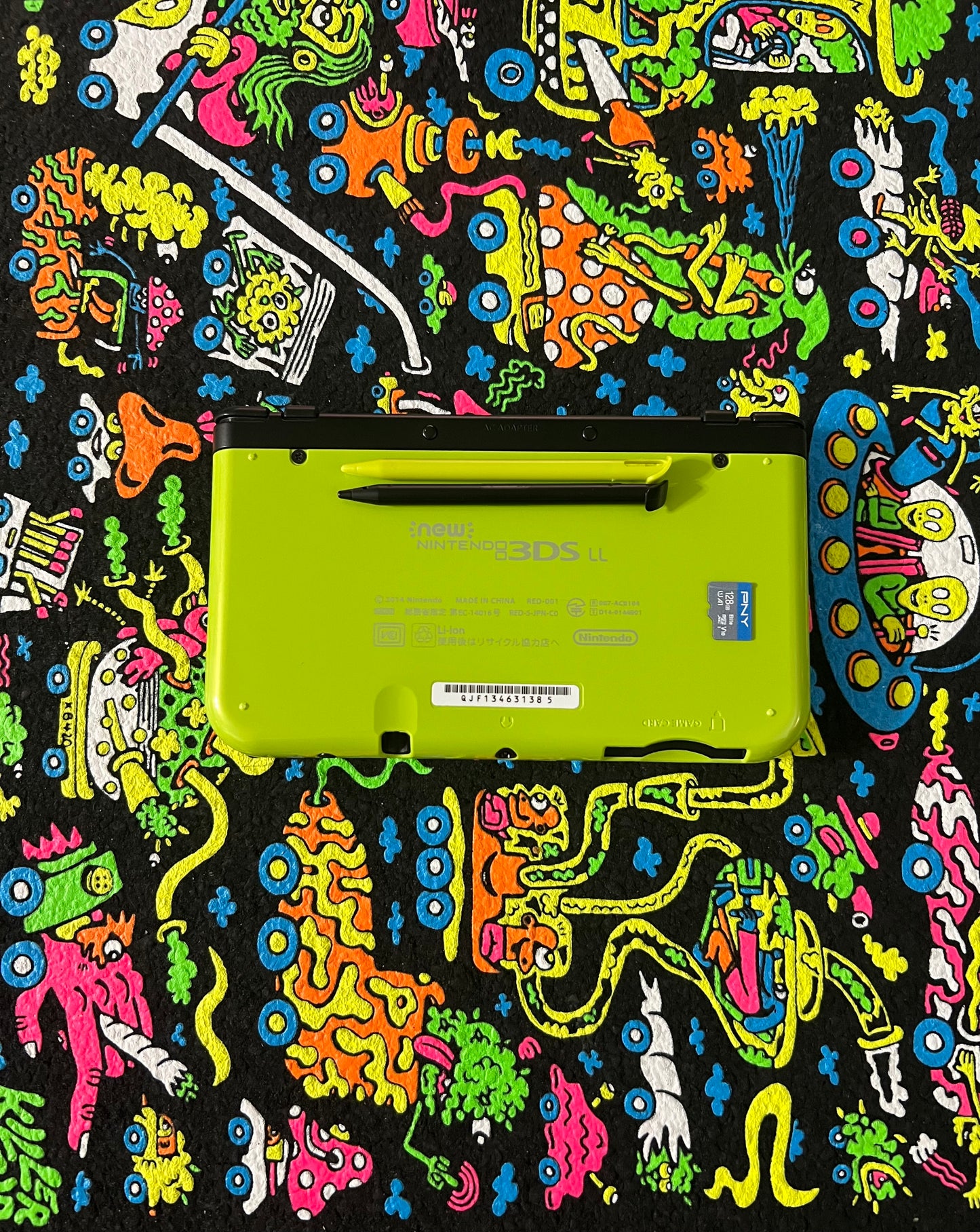 New 3DS XL Lime Green - Modded *LIMITED EDITION*