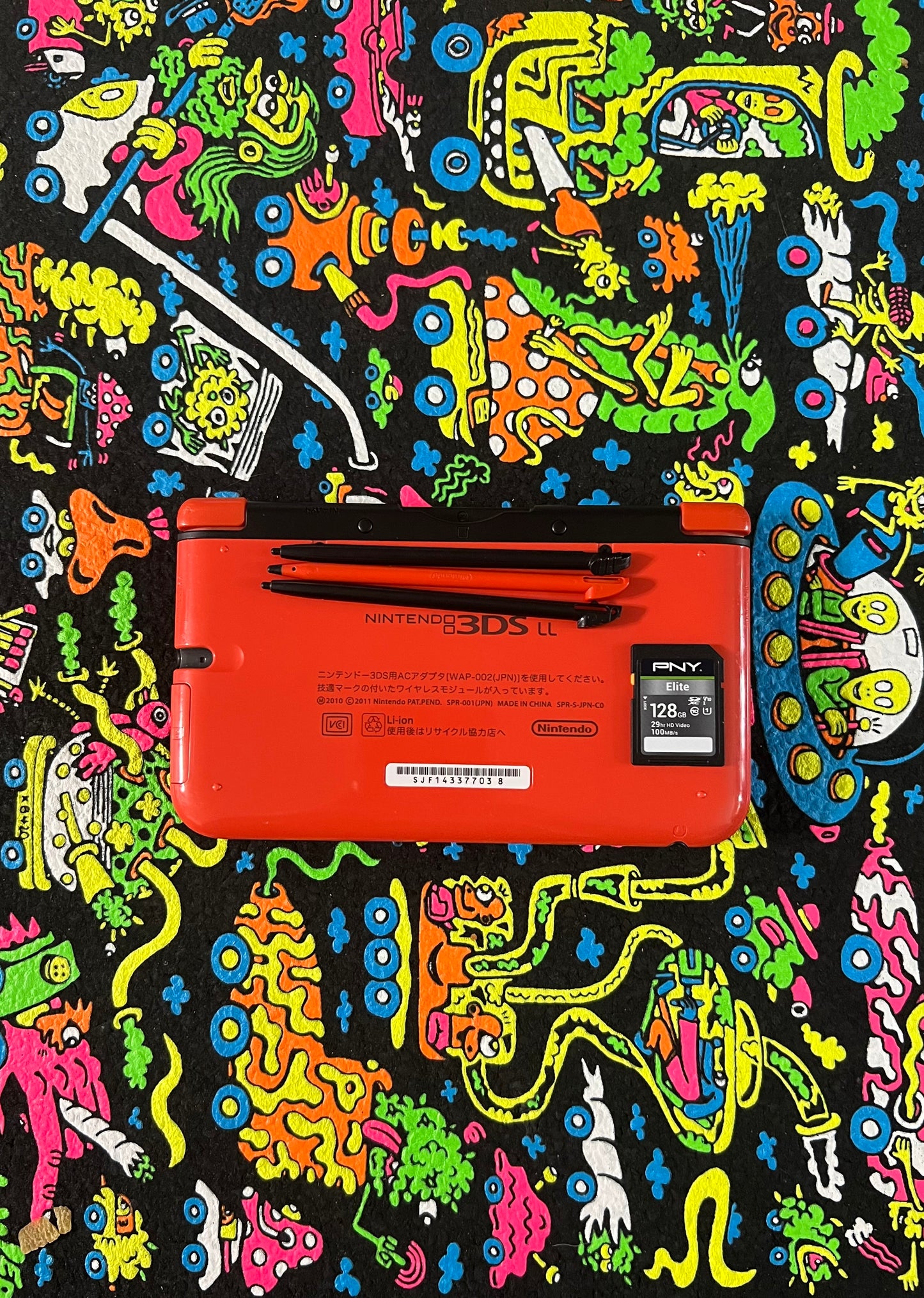 3DS XL Orange - Modded *LIMITED EDITION*
