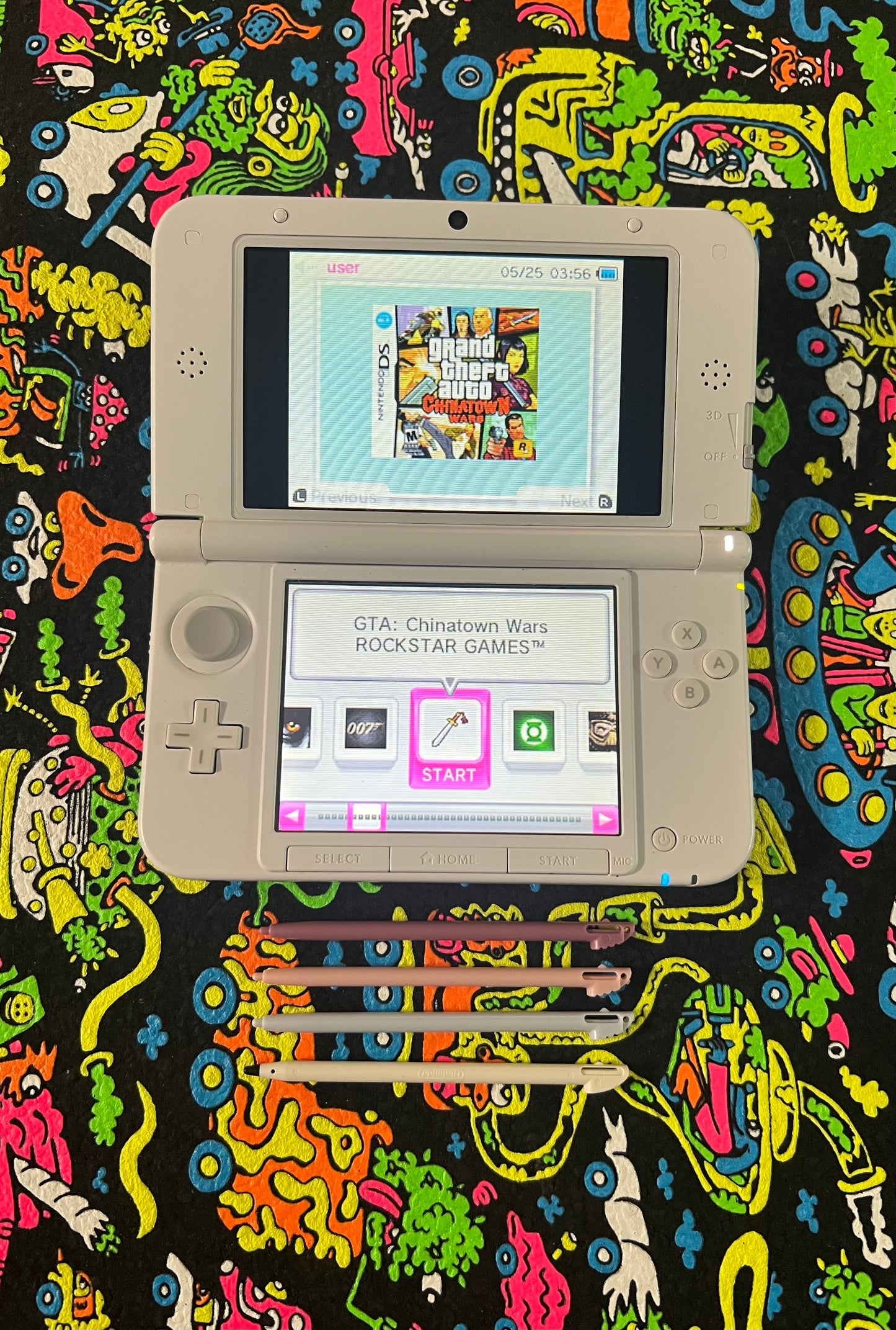 3DS XL Animal Crossing - Modded *LIMITED EDITION*