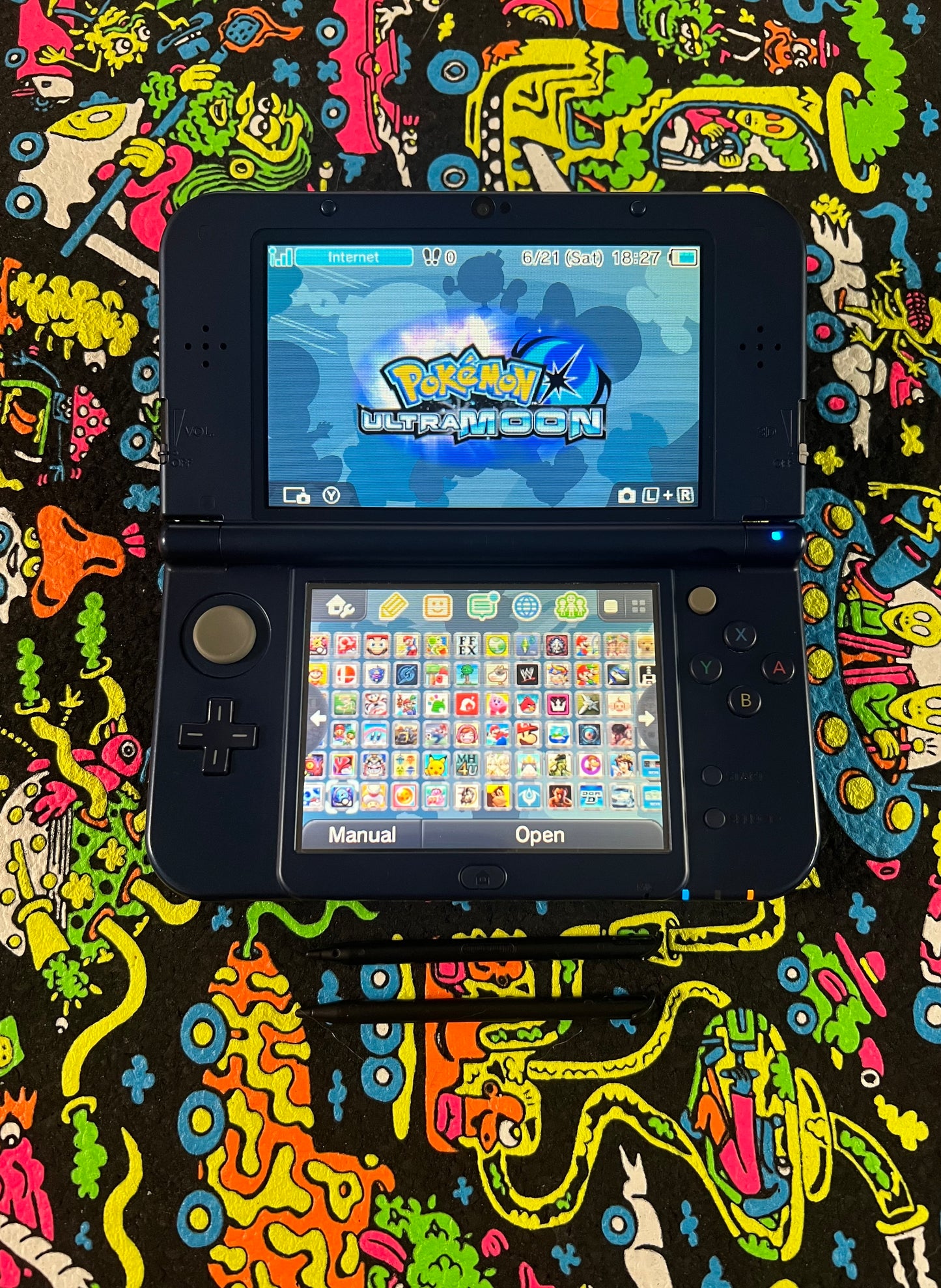 New 3DS XL Blue - Modded *IPS Screen*