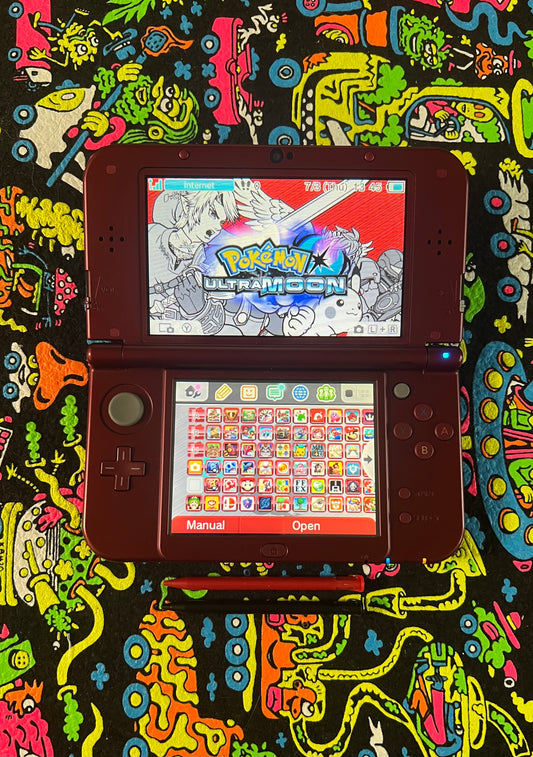 New 3DS XL Red - Modded