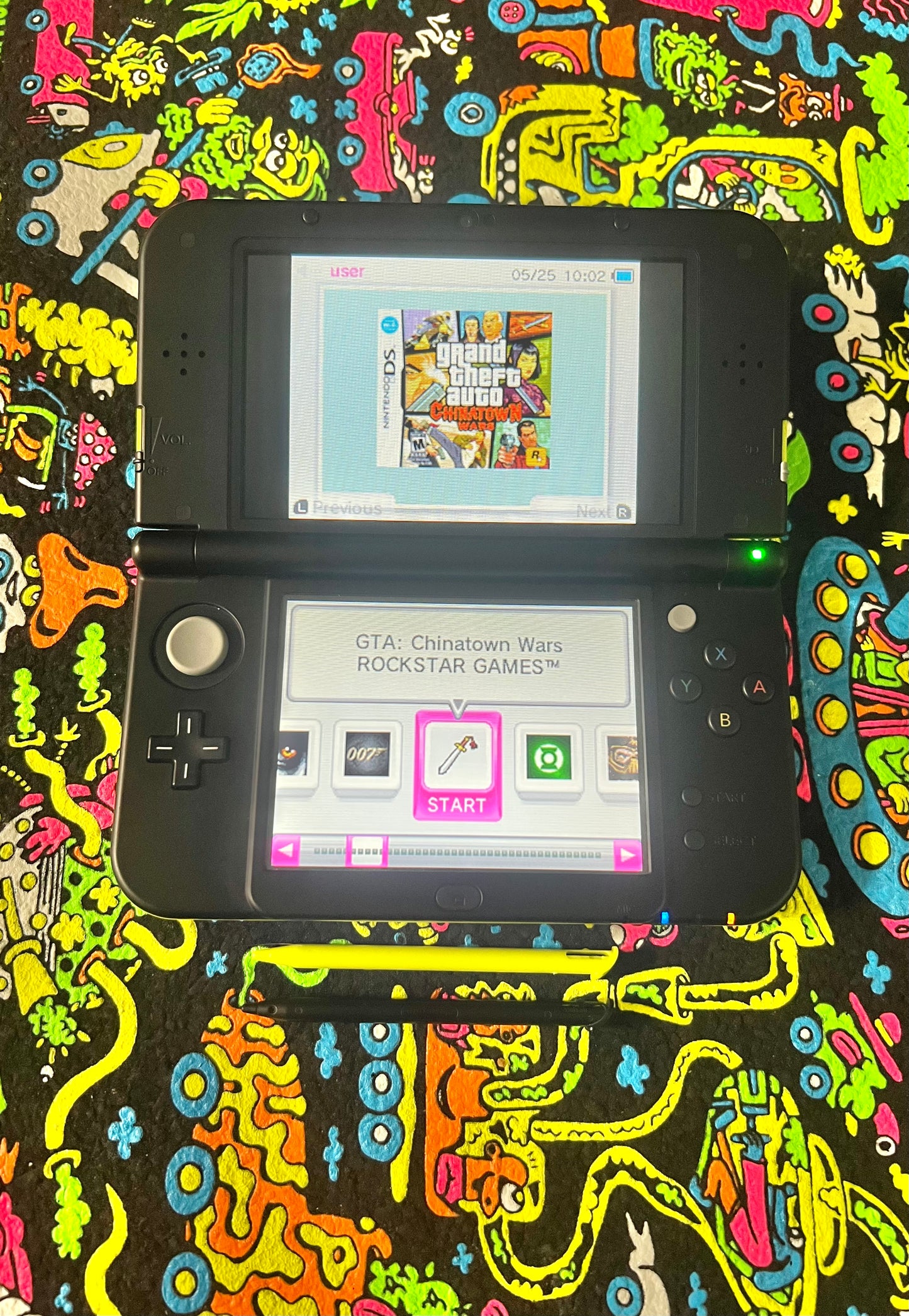New 3DS XL Lime Green - Modded *LIMITED EDITION*