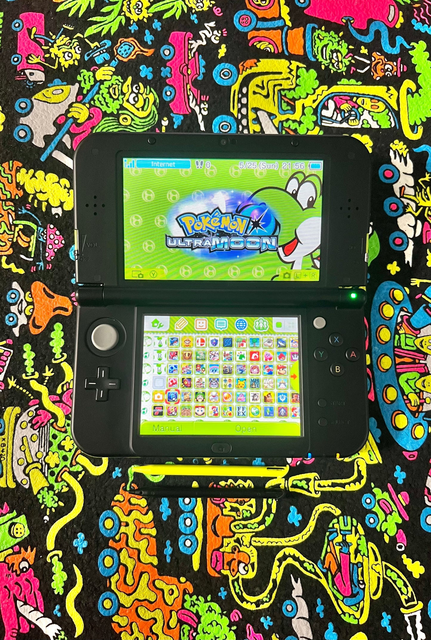New 3DS XL Lime Green - Modded *LIMITED EDITION*
