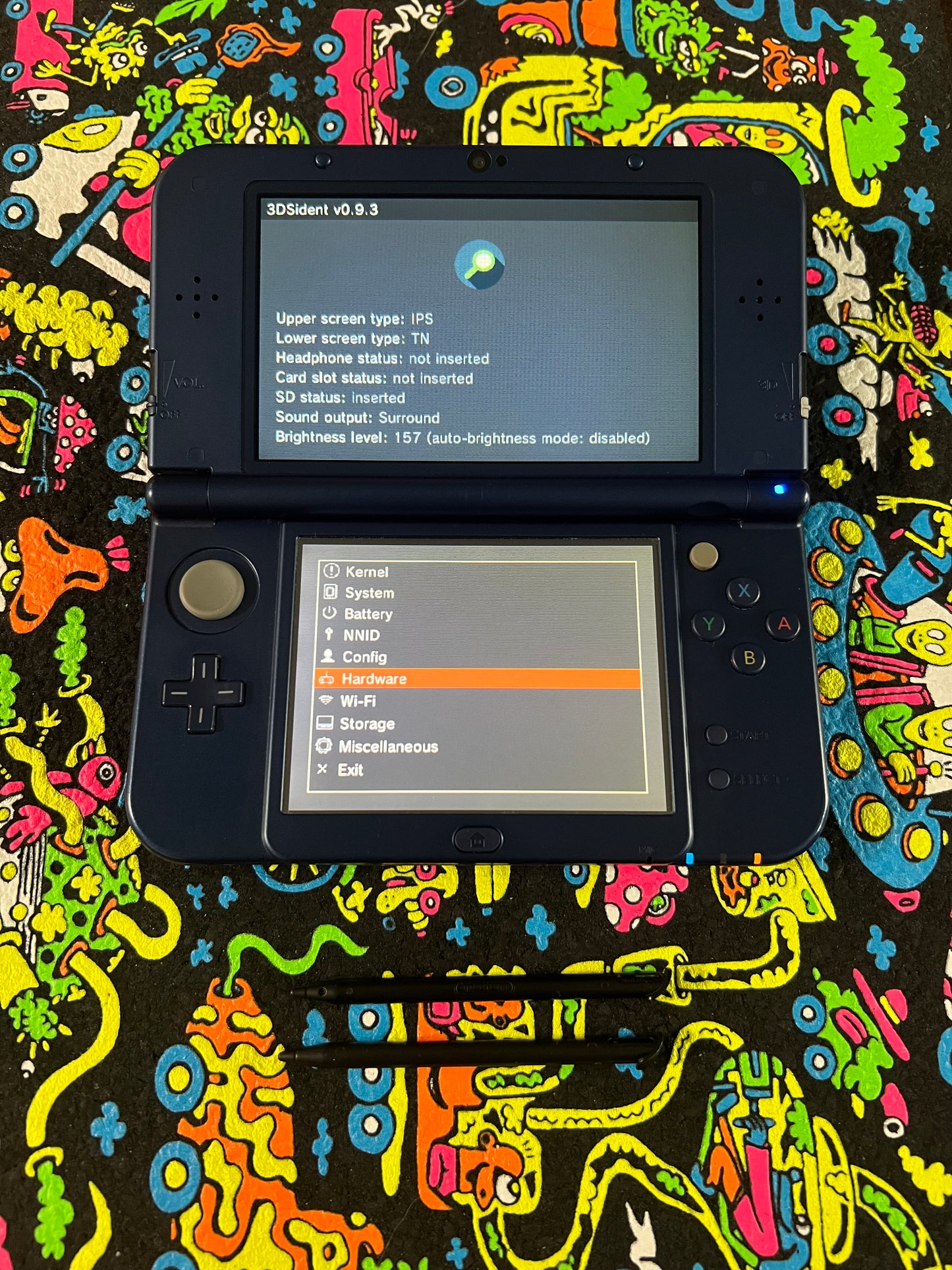 New 3DS XL Blue - Modded *IPS Screen*